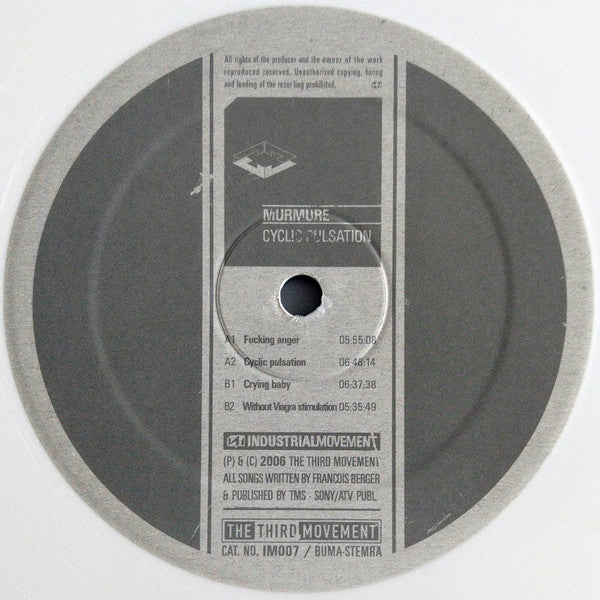 Murmure : Cyclic Pulsation (12", Whi)