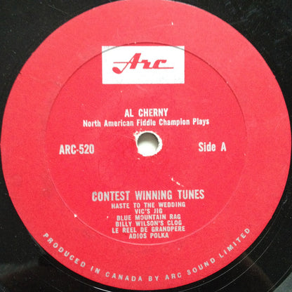 Al Cherny : North American Fiddle Champion Plays Contest Winning Tunes (LP, Mono)