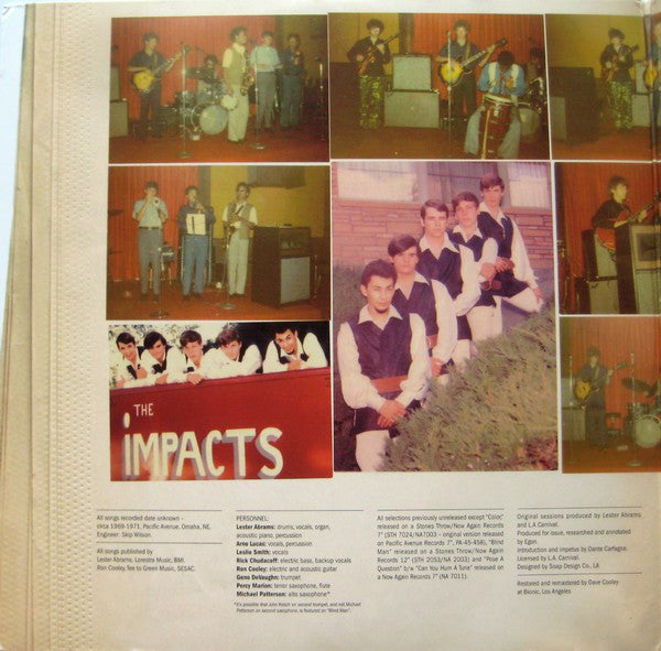 L.A. Carnival : Would Like To Pose A Question (2xLP)