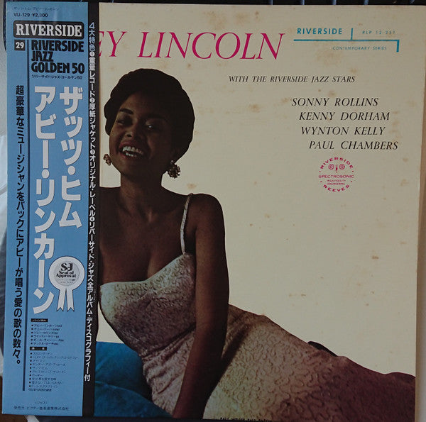 Abbey Lincoln With The Riverside Jazz Stars : That's Him (LP, Album, Mono, RE)