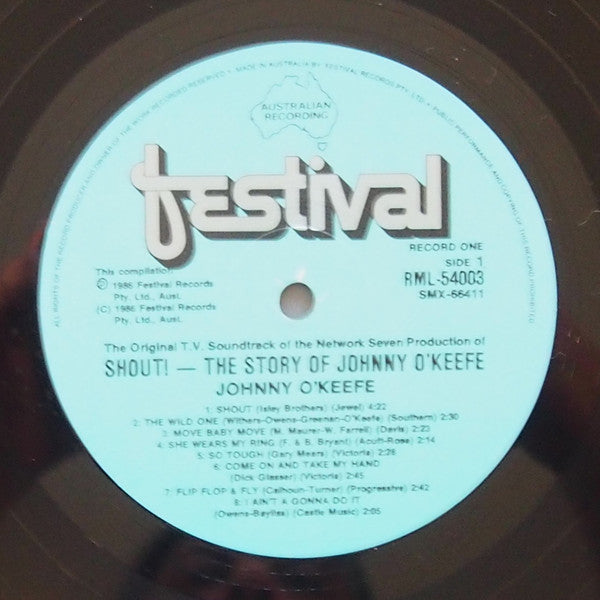 Johnny O'Keefe, Various : Shout! - The Story Of Johnny O'Keefe (2xLP, Comp)