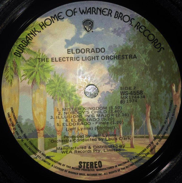 Electric Light Orchestra : Eldorado - A Symphony By The Electric Light Orchestra (LP, Album)