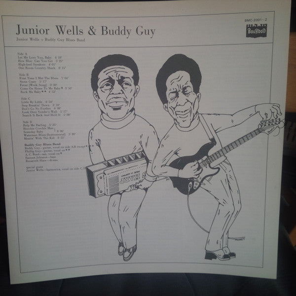 Junior Wells & Buddy Guy : Live Recording At Yuhbin-Chokin Hall On March-1975 (2xLP)
