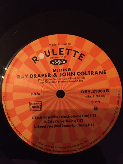 Joe Newman / Zoot Sims - Ray Draper / John Coltrane : "Meeting" (2xLP, Comp)