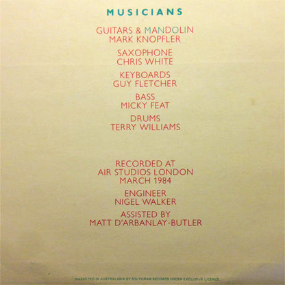 Mark Knopfler : Music From The Film Comfort And Joy (12", Ltd)