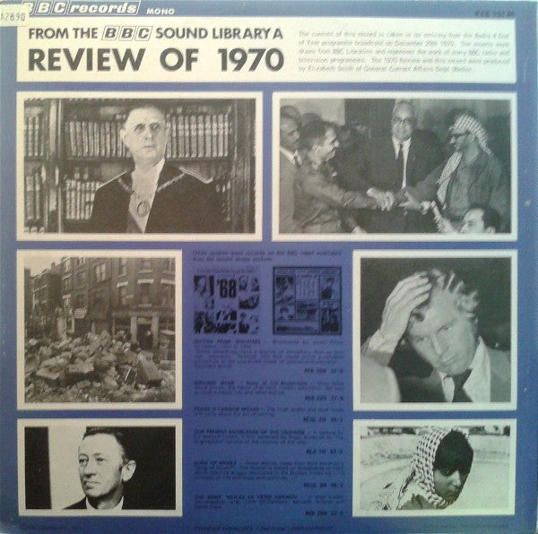 Unknown Artist : From The BBC Sound Library - A Review Of '70 (LP)