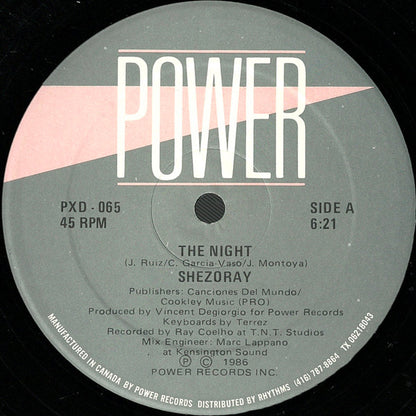 Shezoray : The Night (12")