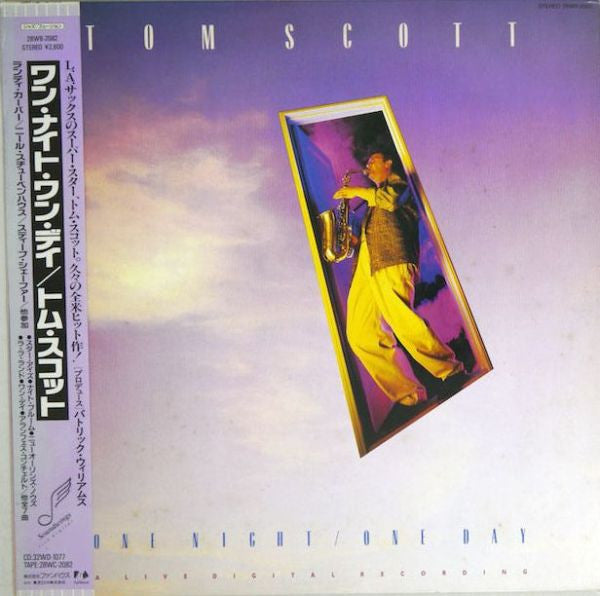 Tom Scott : One Night / One Day (LP, Album, Promo)