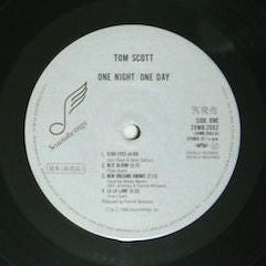Tom Scott : One Night / One Day (LP, Album, Promo)