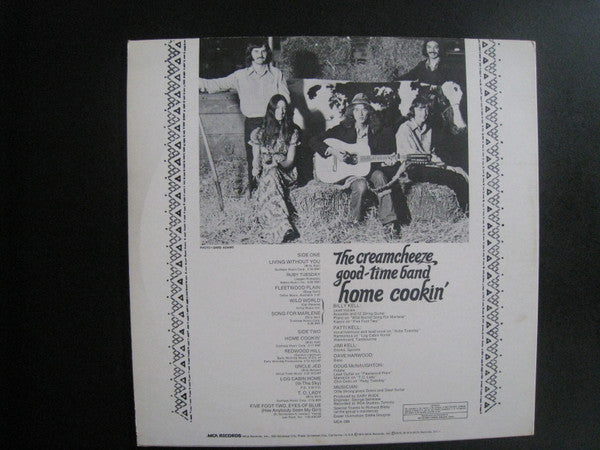 The Creamcheeze Good~time Band : Home Cookin' (LP, Album)