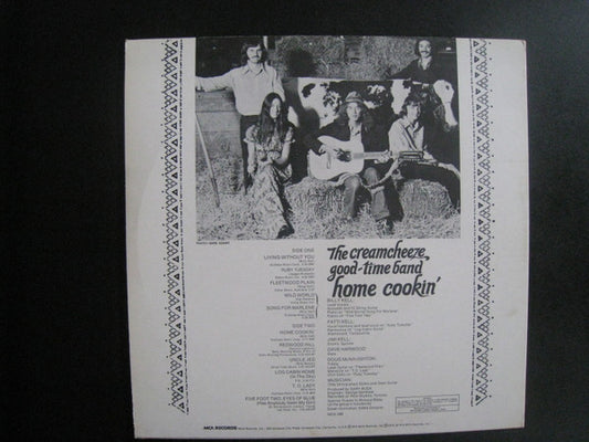 The Creamcheeze Good~time Band : Home Cookin' (LP, Album)