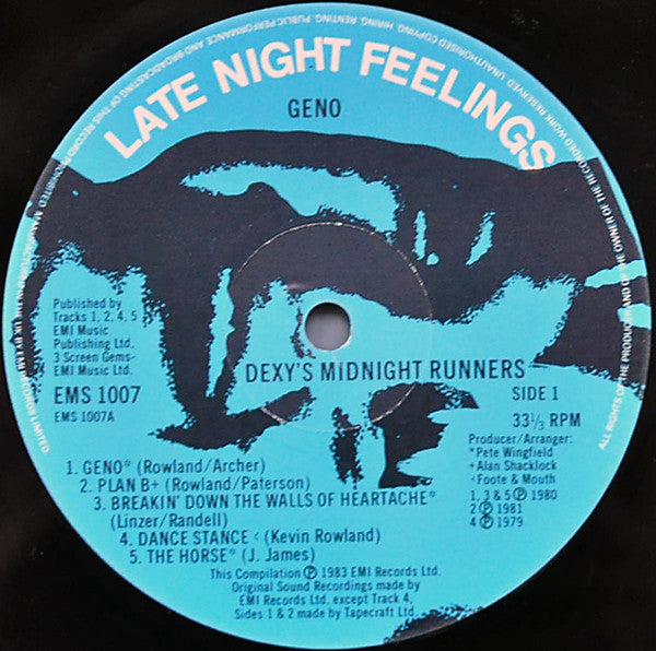 Dexys Midnight Runners : Geno (LP, Comp)
