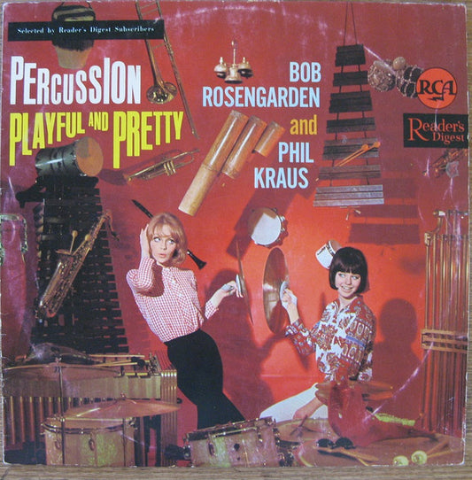 Bobby Rosengarden And Phil Kraus : Percussion Playful And Pretty (LP, Album, Mono)