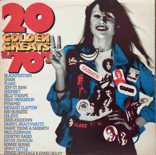 Various : 20 Golden Greats Of The 70's (LP, Comp)