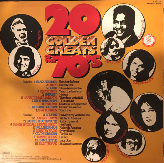 Various : 20 Golden Greats Of The 70's (LP, Comp)