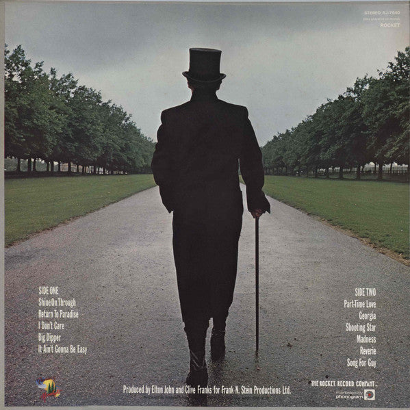 Elton John : A Single Man (LP, Album)