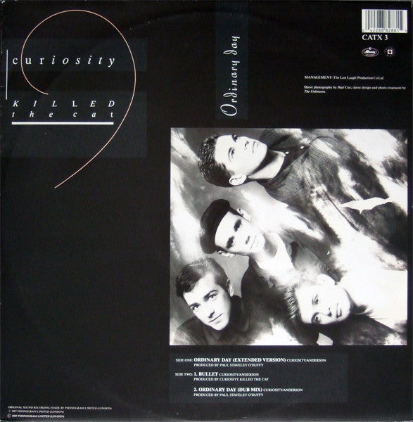Curiosity Killed The Cat : Ordinary Day (12", Single)