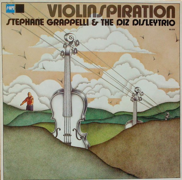 Stéphane Grappelli & Diz Disley Trio : Violinspiration (LP, Album, RE)