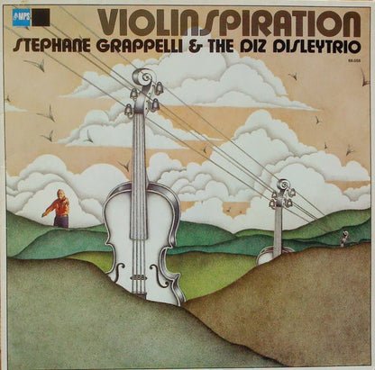 Stéphane Grappelli & Diz Disley Trio : Violinspiration (LP, Album, RE)