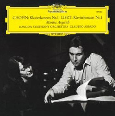 Frédéric Chopin · Franz Liszt - Martha Argerich · London Symphony Orchestra · Claudio Abbado : Chopin: Klavierkonzert Nr. 1 · Liszt: Klavierkonzert Nr. 1 (LP, Album, RE)