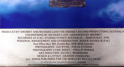 Sherbet : Howzat! (LP, Album, Gat)