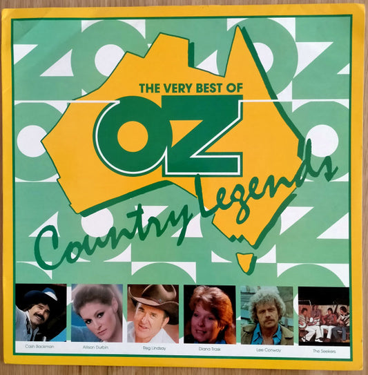 Various : The Very Best Of OZ Country Legends (LP, Comp)