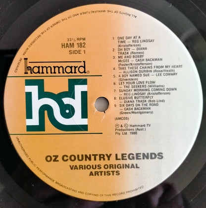 Various : The Very Best Of OZ Country Legends (LP, Comp)