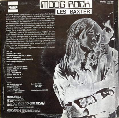 Les Baxter : Moog Rock (LP, Album)