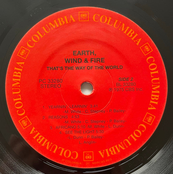 Earth, Wind & Fire : That's The Way Of The World (LP, Album, RE, RM, 180)