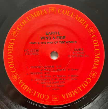Earth, Wind & Fire : That's The Way Of The World (LP, Album, RE, RM, 180)