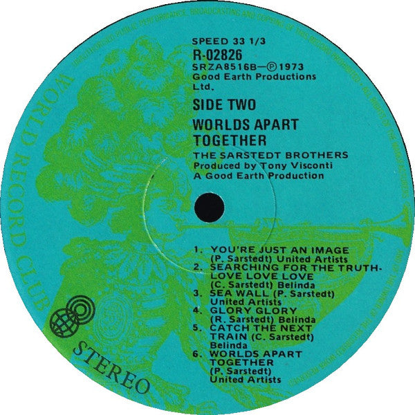 The Sarstedt Brothers : Worlds Apart Together (LP, Album, Club)
