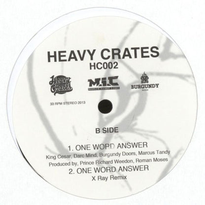 Various : Elephant's Breath / One Word Answer (12")
