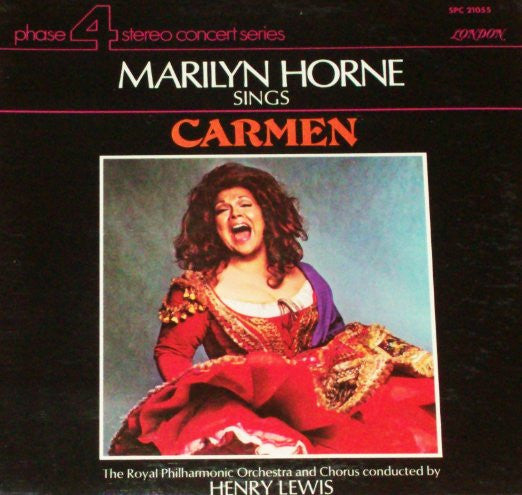 Marilyn Horne, Royal Philharmonic Orchestra And Royal Philharmonic Chorus, Henry Lewis : Marilyn Horne Sings Carmen (LP, Gat)