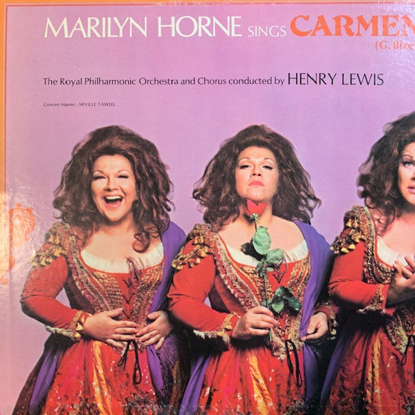 Marilyn Horne, Royal Philharmonic Orchestra And Royal Philharmonic Chorus, Henry Lewis : Marilyn Horne Sings Carmen (LP, Gat)