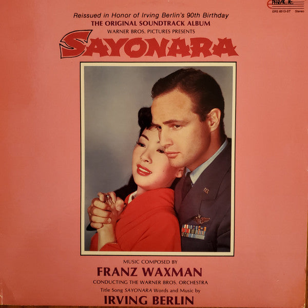 Franz Waxman And His Orchestra : Sayonara (LP, Album, RE)