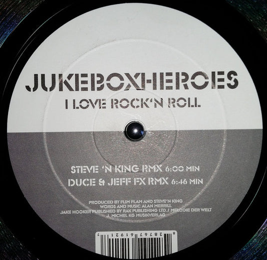 Jukeboxheroes : I Love Rock'n Roll (12")