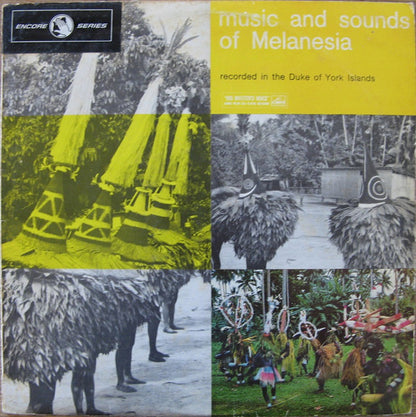 Various : Music And Sounds Of Melanesia Recorded In The Duke Of York Islands (LP, Album)