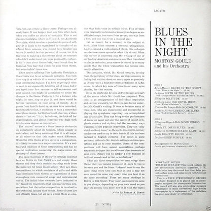 Morton Gould And His Orchestra : Blues In The Night (LP)