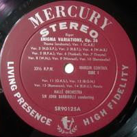 Sir Edward Elgar, Henry Purcell, Sir John Barbirolli, Hallé Orchestra : Enigma Variations Op. 36 / Suite For Strings (LP)