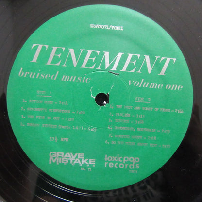 Tenement : Bruised Music Volume One (LP, Comp)