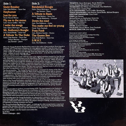 Young Northside Big Band : Quiet Breaker (LP, Album)