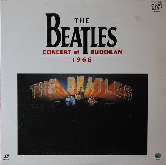 The Beatles : Concert At Budokan 1966 (Laserdisc, 12", S/Sided, Mono, NTSC)