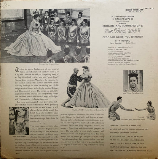 Rodgers & Hammerstein : The King And I (LP, Album, Mono)