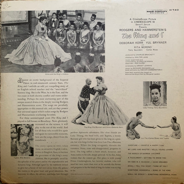 Rodgers & Hammerstein : The King And I (LP, Album, Mono)