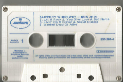 Bon Jovi : Slippery When Wet (Cass, Album)