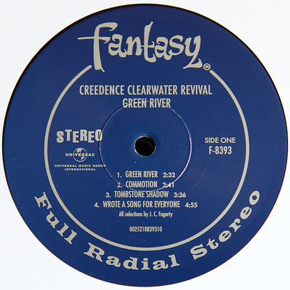 Creedence Clearwater Revival : Green River (LP, Album, RE, RM, 180)