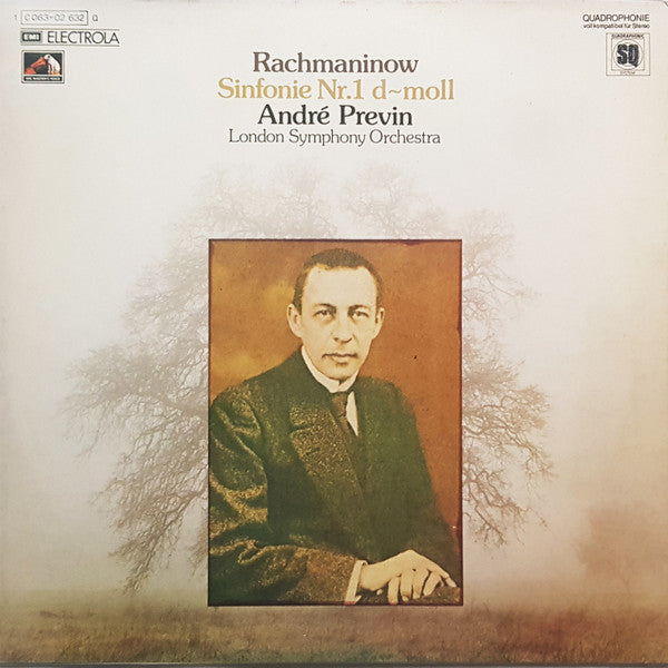 Rachmaninow* - André Previn, London Symphony Orchestra : Sinfonie Nr.1 D-Moll (LP, Quad)