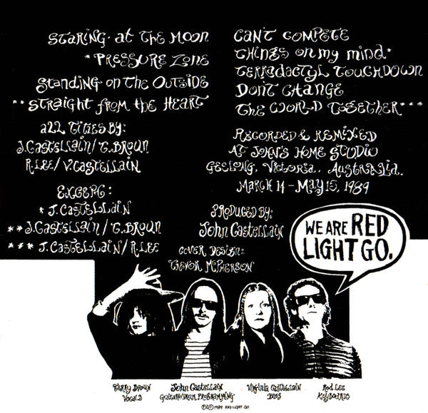 Red Light Go (2) : Staring At The Moon (LP)