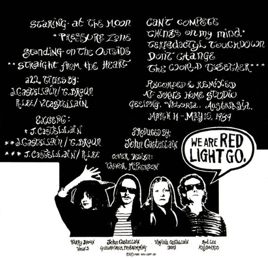 Red Light Go (2) : Staring At The Moon (LP)