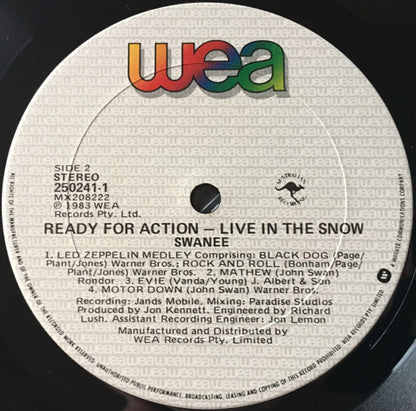 Swanee : Ready For Action! - Live In The Snow (LP)